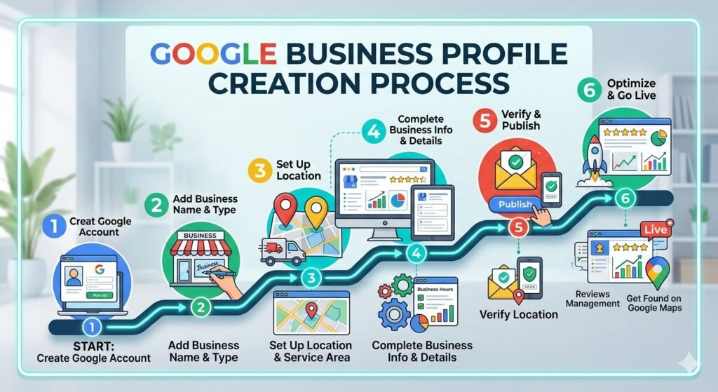 google business profile process